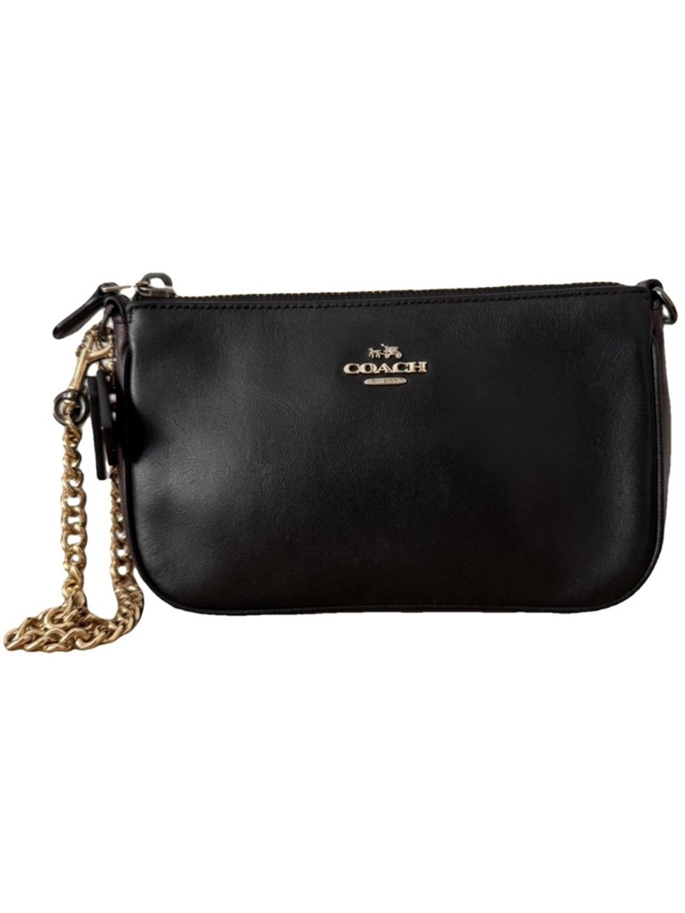 RARE Coach x Selena Gomez Nolita Leather Bag Wristlet - Picture 2 of 12